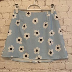 [PRINCESS POLLY] Shelly Blue Mini Skirt